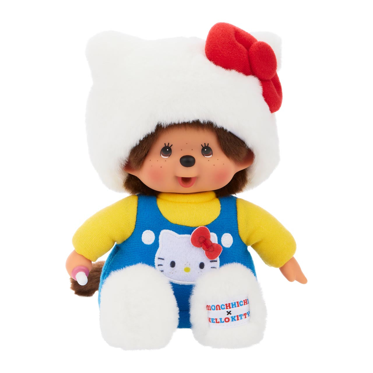 Hello Kitty x Monchhichi 7" Overalls Plush (Monchhichi) Plush Aliquantum International Inc