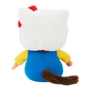 Hello Kitty x Monchhichi 7" Overalls Plush (Monchhichi) Plush Aliquantum International Inc