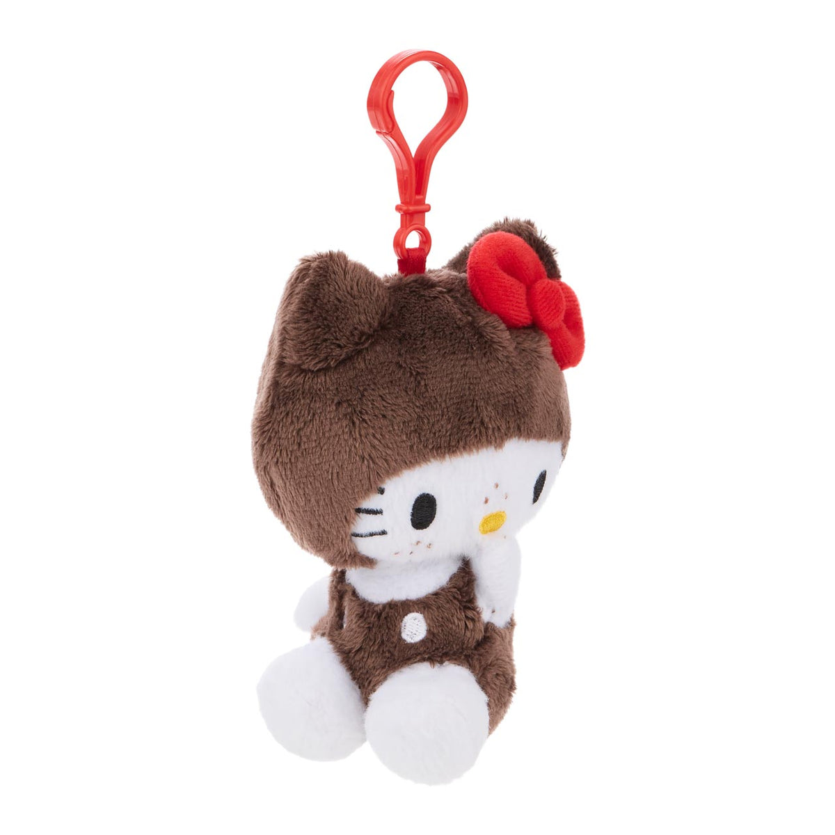Hello Kitty x Monchhichi Plush Mascot Clip (Hello Kitty) Plush Aliquantum International Inc