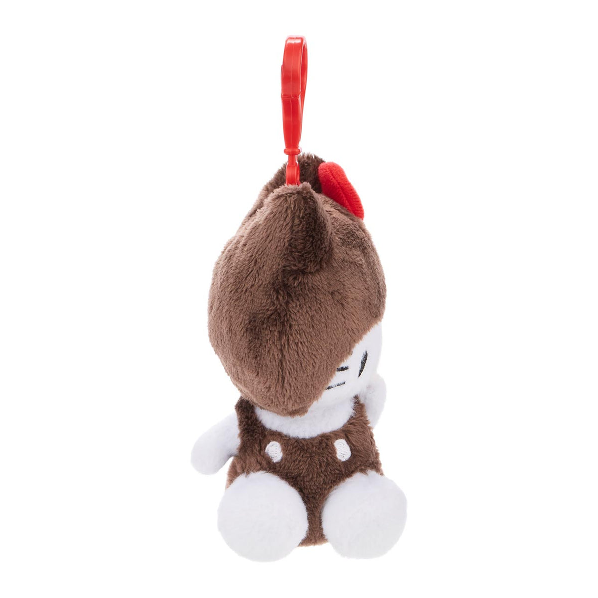 Hello Kitty x Monchhichi Plush Mascot Clip (Hello Kitty) Plush Aliquantum International Inc