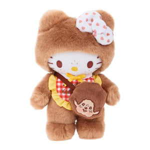 Hello Kitty x Monchhichi 8" Gingham Plush (Hello Kitty) Plush Aliquantum International Inc