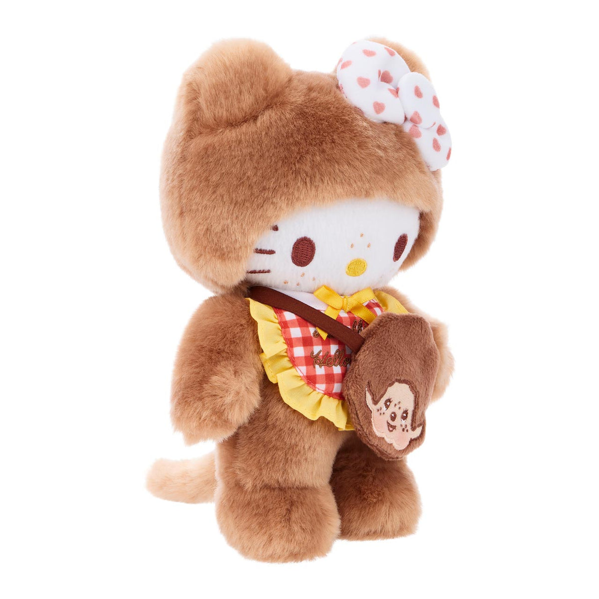 Hello Kitty x Monchhichi 8" Gingham Plush (Hello Kitty) Plush Aliquantum International Inc