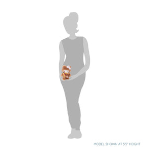 Hello Kitty x Monchhichi 8" Gingham Plush (Hello Kitty) Plush Aliquantum International Inc