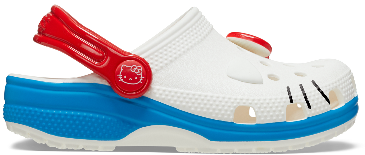 Hello kitty crocs toddler sales