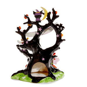 Hello Kitty and Friends Halloween Tree Ceramic Candle House Home Goods Blue Sky