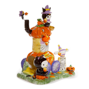 Hello Kitty and Friends Pumpkin Cafe Latte Candle House Home Goods Blue Sky