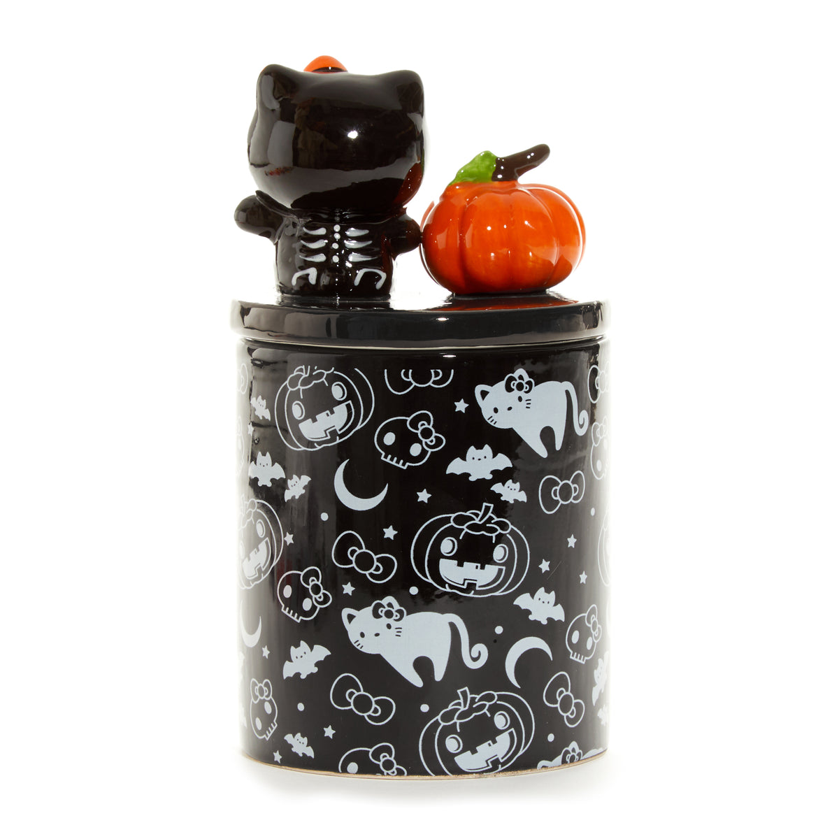 Hello Kitty Ceramic Halloween Storage Canister Home Goods Blue Sky