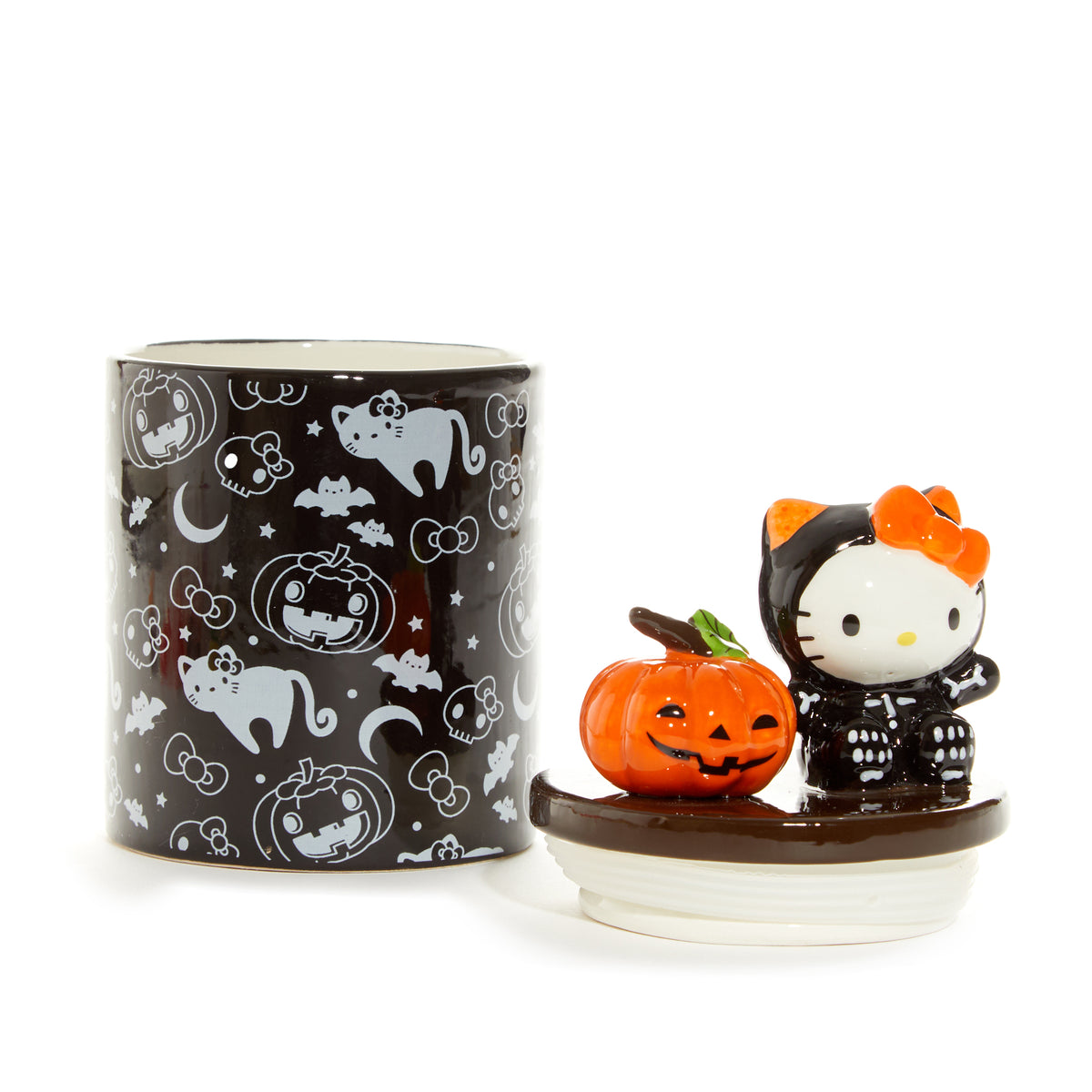 Hello Kitty Ceramic Halloween Storage Canister Home Goods Blue Sky