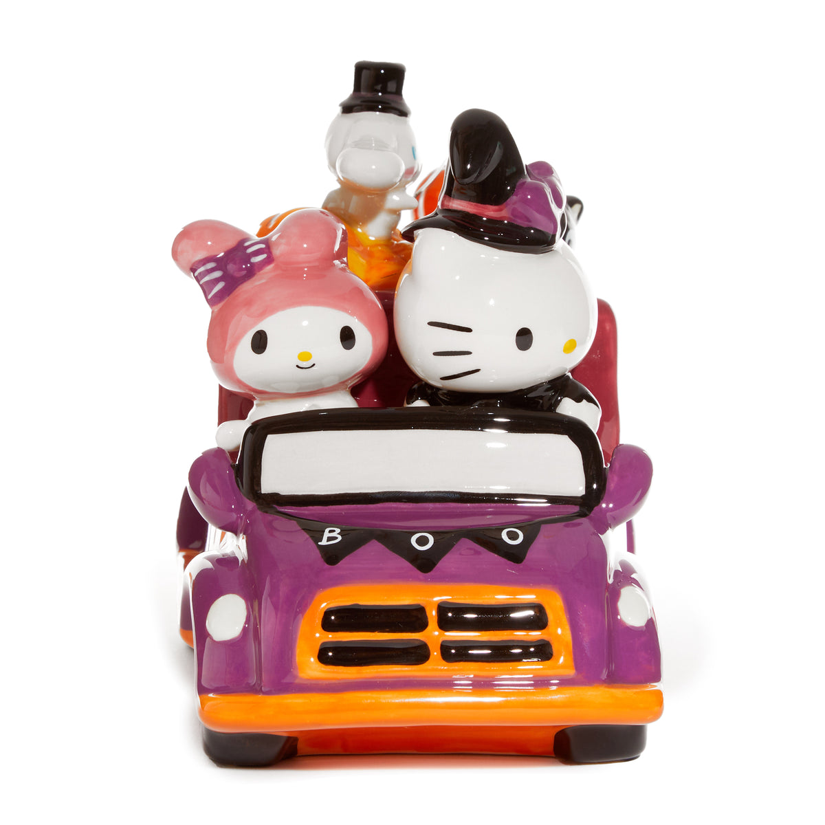 Hello Kitty and Friends Trick or Treat Truck Ceramic Figurine Home Goods Blue Sky
