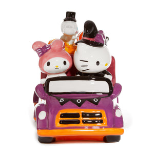 Hello Kitty and Friends Trick or Treat Truck Ceramic Figurine Home Goods Blue Sky