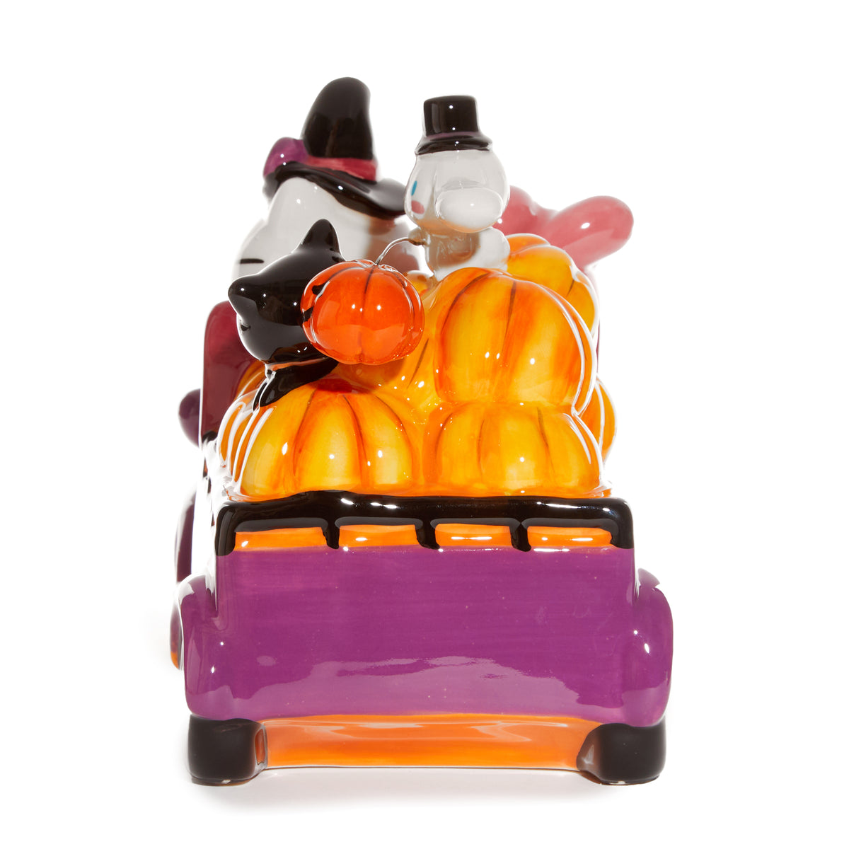 Hello Kitty and Friends Trick or Treat Truck Ceramic Figurine Home Goods Blue Sky