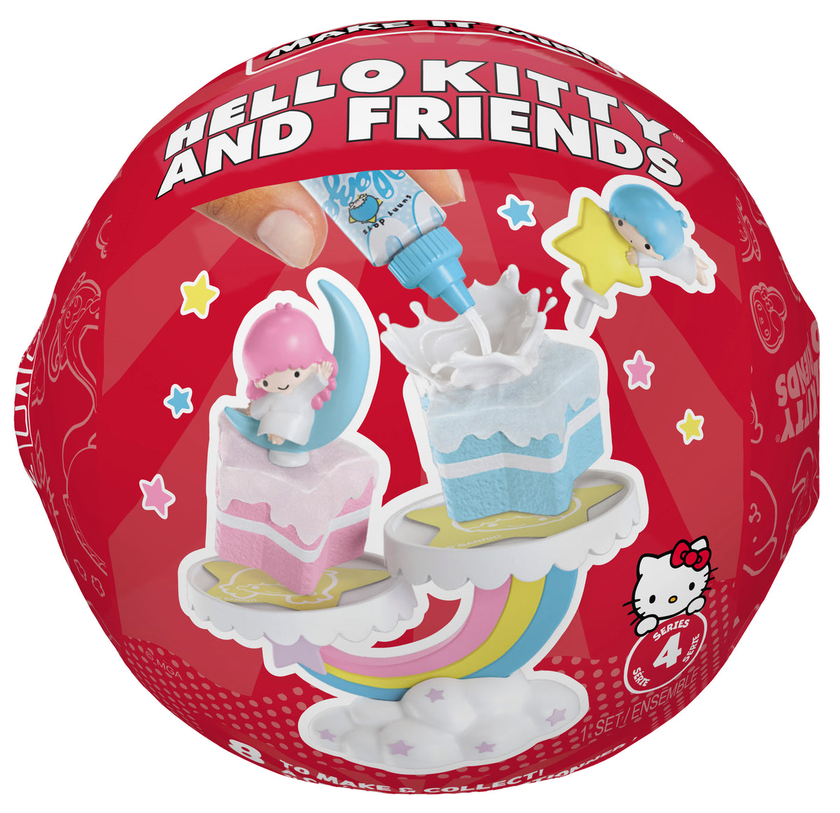 Hello Kitty and Friends x MGA's Miniverse Make It Mini Blind Capsule (Series 4) Toys&Games MGA Entertainment Inc