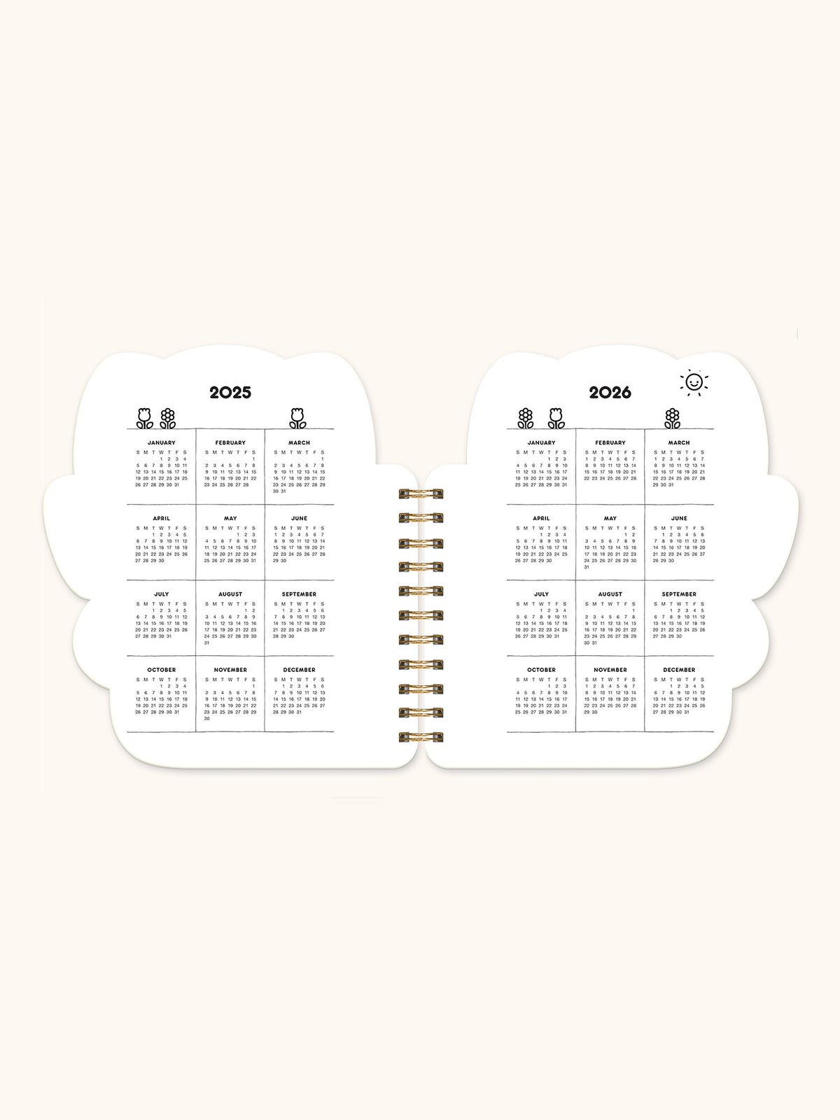 Hello Kitty x Studio Oh! 2026 Playful Pink Die-Cut Weekly Planner