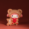 My Melody & Teddy Bear Love Ceramic Figurine Home Goods Blue Sky