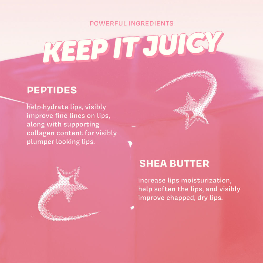 My Melody x The Crème Shop Gloss Jelly Tinted Peptide Lip Glaze (Bubblegum) Beauty The Crème Shop