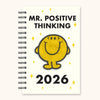 Mr. Positive x Studio Oh! 2026 Thinking Chenille Patch Planner Stationery Studio Oh!