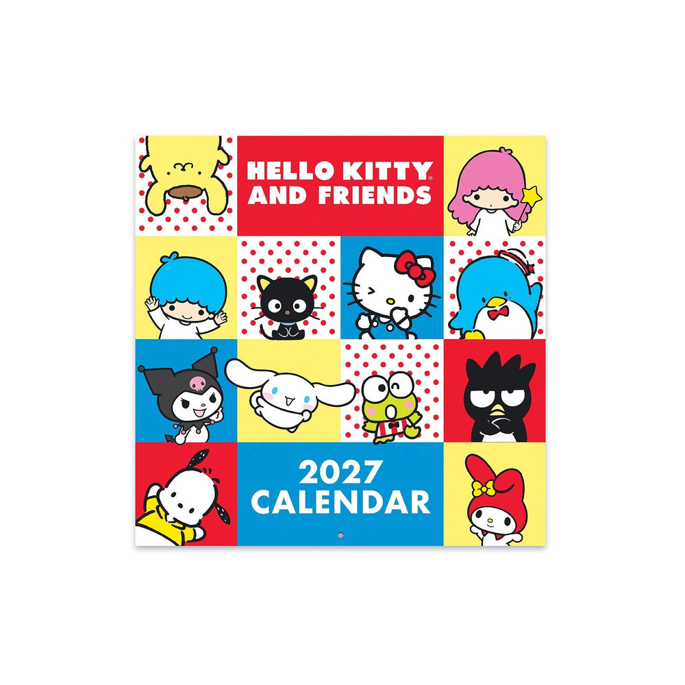 Hello Kitty and Friends 2027 Petite Retro Wall Calendar Stationery Orange Circle Studio