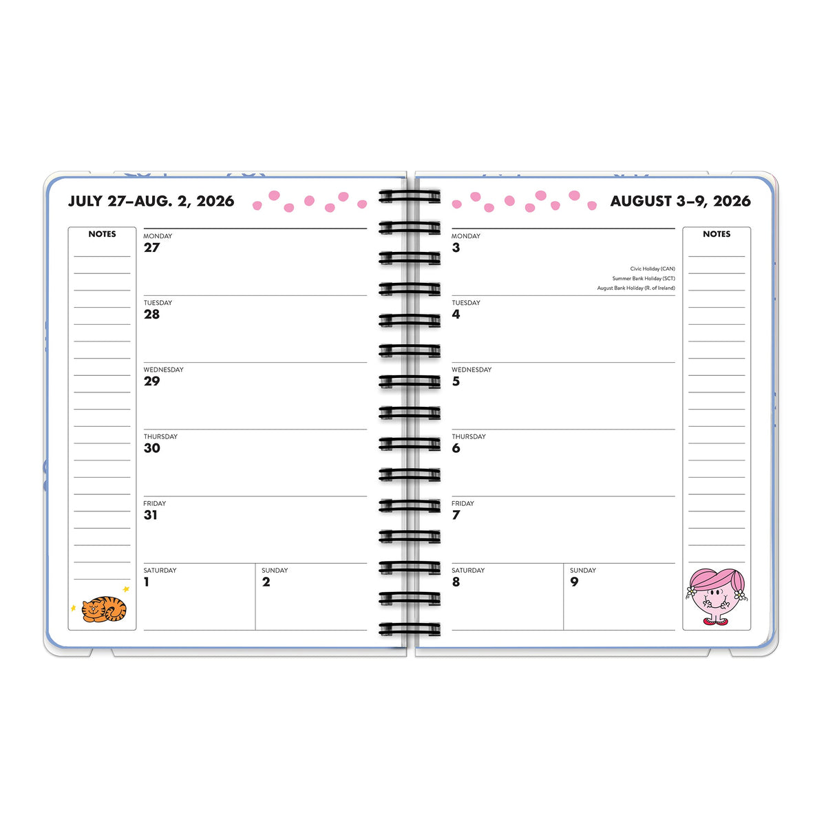 Little Miss Boss Lady 2027 Deluxe Compact Flexi Planner