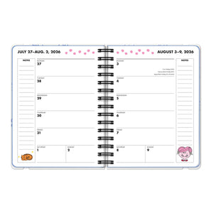 Little Miss Boss Lady 2027 Deluxe Compact Flexi Planner