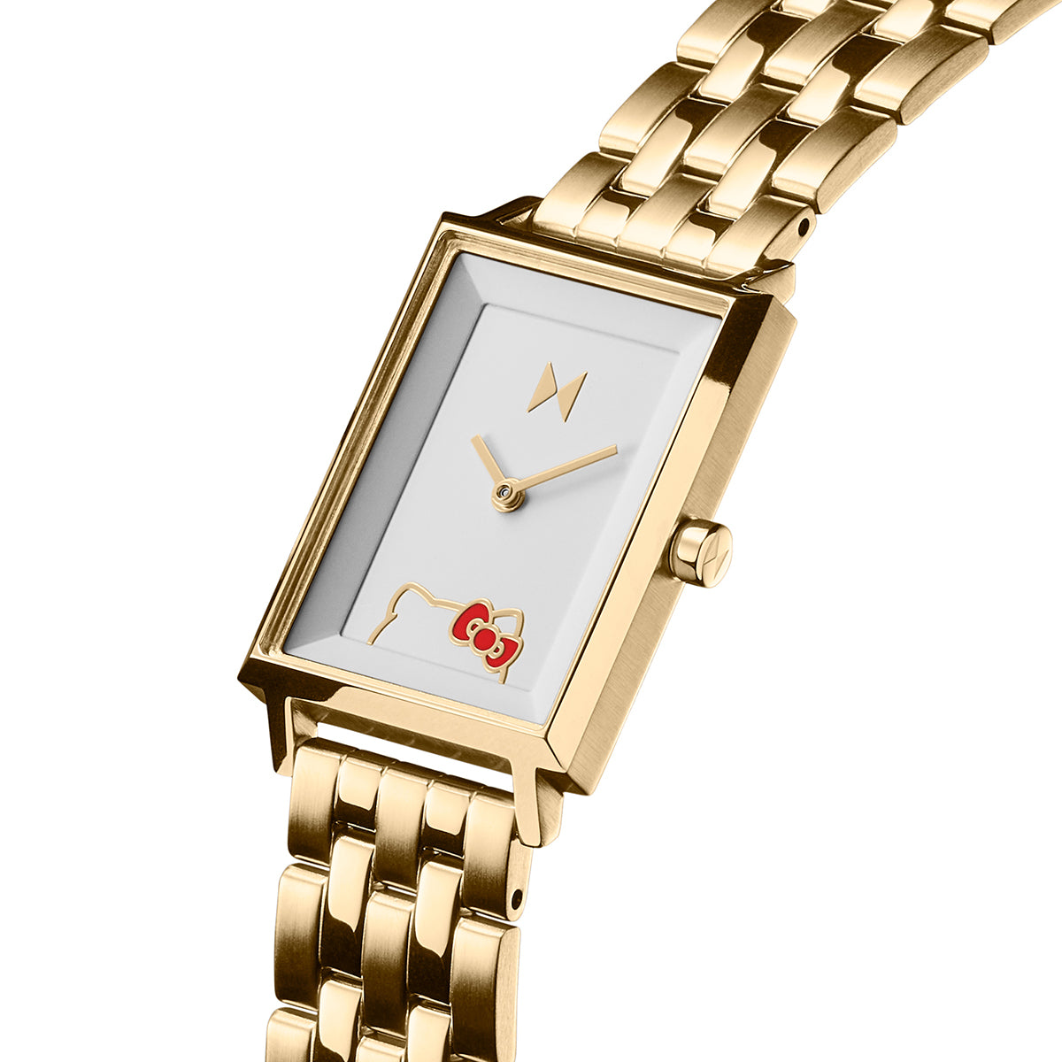 Mvmt Women's Ionic Plated Gold Steel Bracelet Watch - Gold