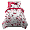 Hello Kitty Polka Dot Party Bedding Set Home Goods Franco Manufacturing Co Inc   