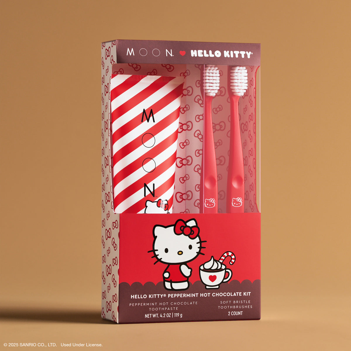 Hello Kitty x MOON Oral Beauty Peppermint Hot Chocolate Kit Home Goods Moon Oral Beauty
