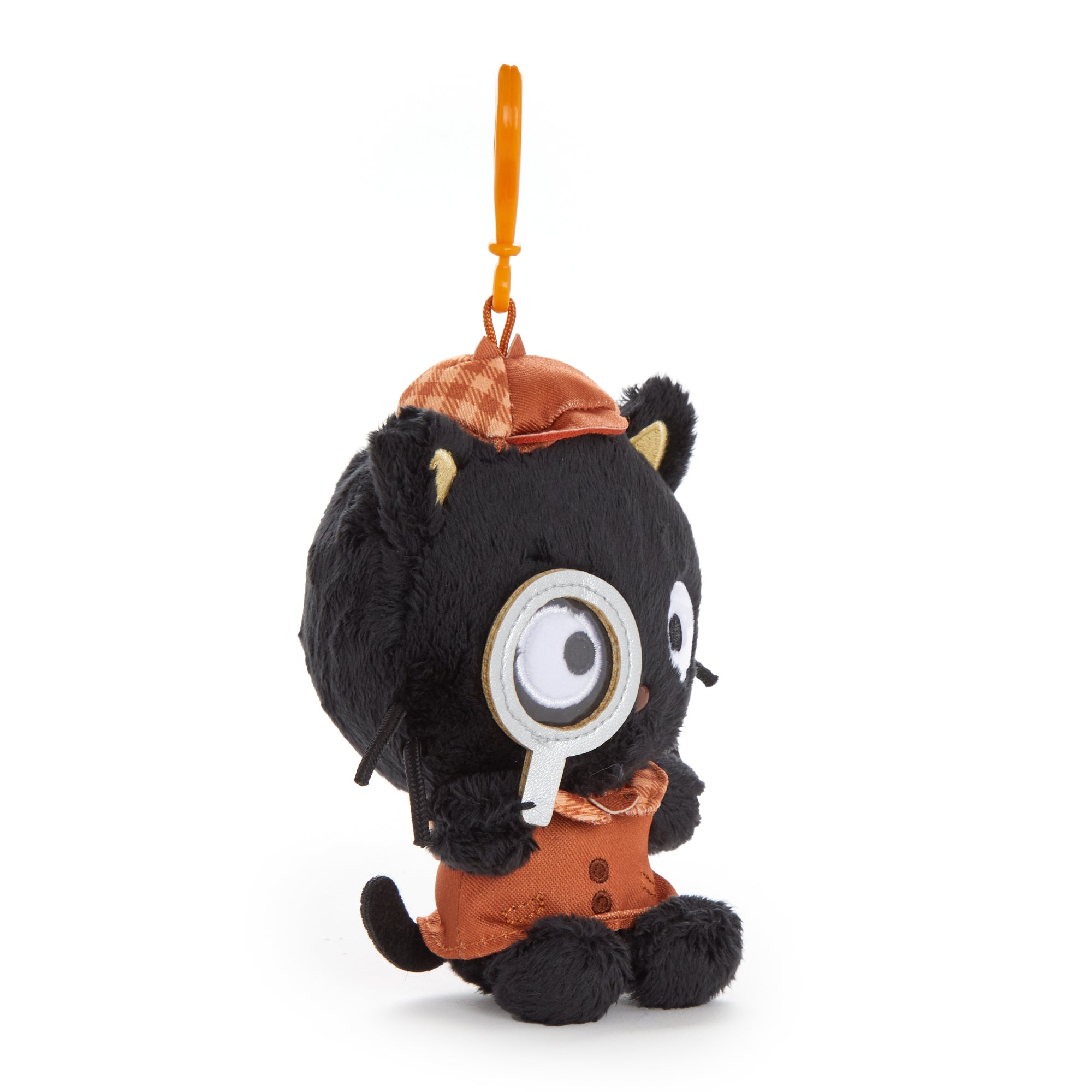 Chococat Detective Plush Mascot Clip Plush NAKAJIMA CORPORATION