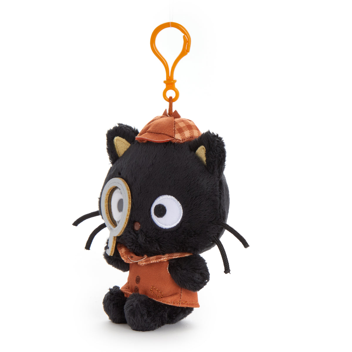 Chococat Detective Plush Mascot Clip Plush NAKAJIMA CORPORATION