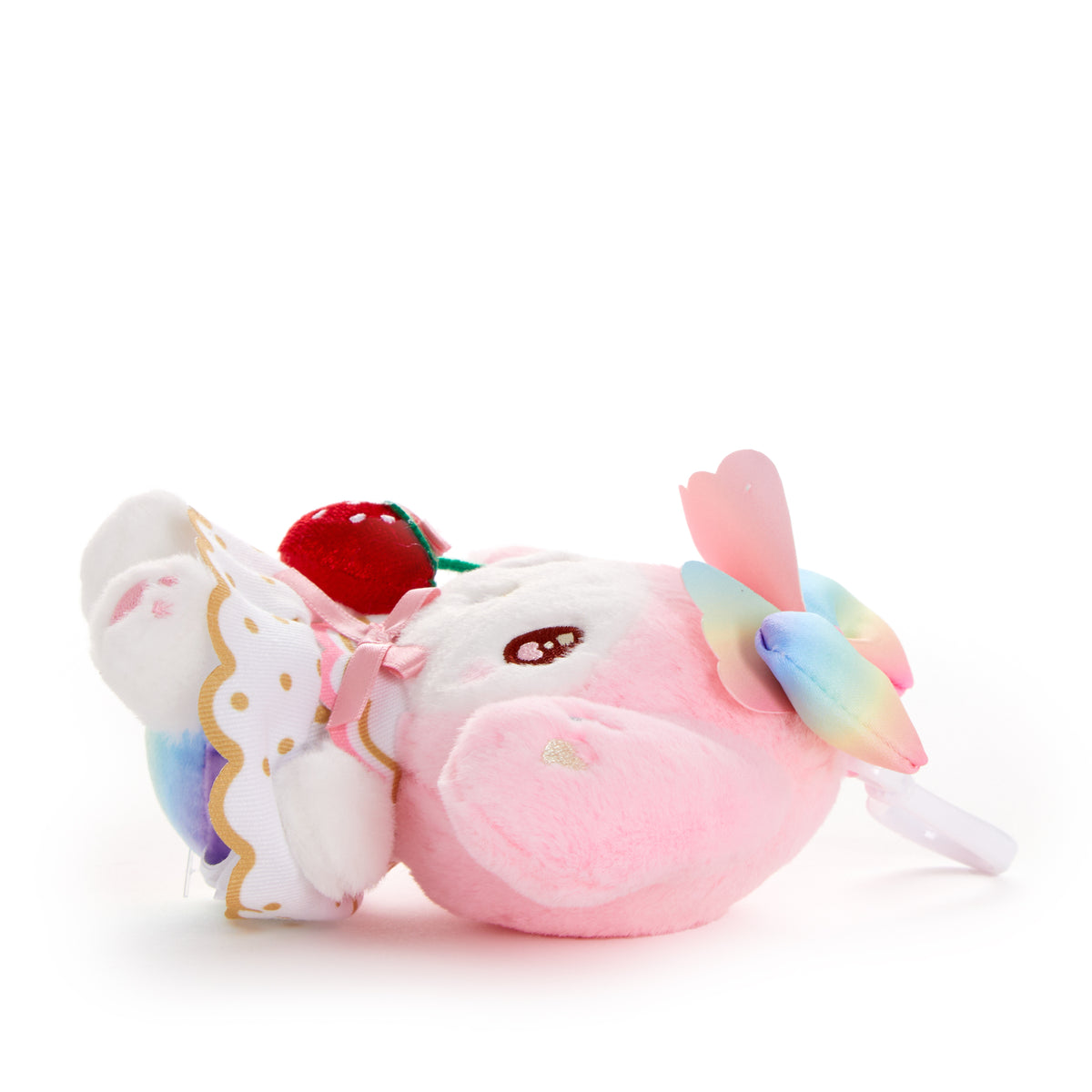 My Melody Plush Mascot Clip (Strawberry Rainbow Series) Plush NAKAJIMA CORPORATION
