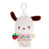 Pochacco Plush Mascot Clip (Strawberry Rainbow Series) Plush NAKAJIMA CORPORATION