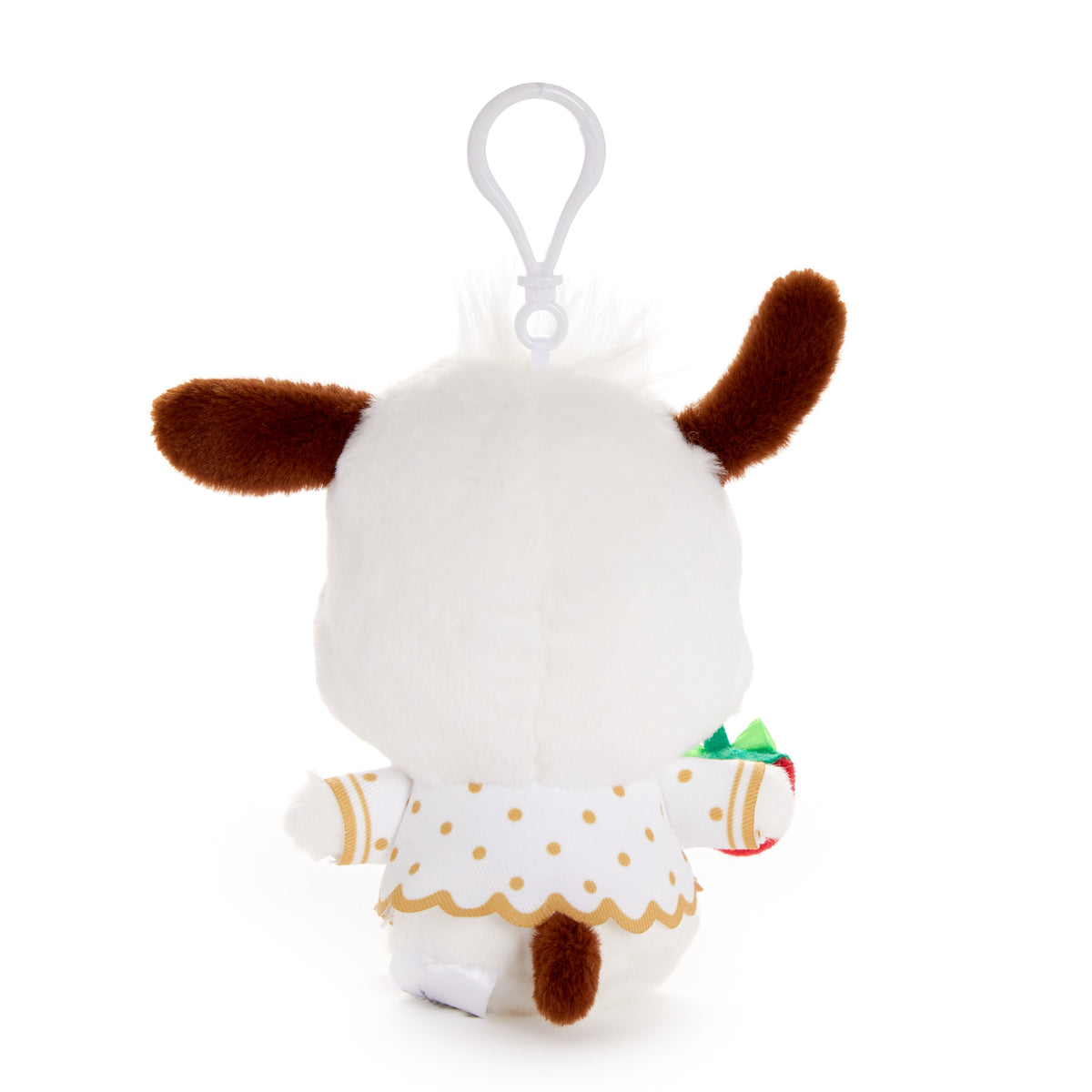 Pochacco Plush Mascot Clip (Strawberry Rainbow Series) Plush NAKAJIMA CORPORATION
