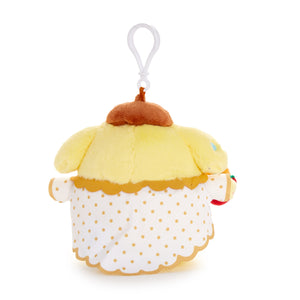 Pompompurin Plush Mascot Clip (Strawberry Rainbow Series) Plush NAKAJIMA CORPORATION
