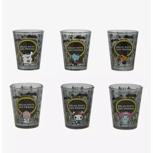 Hello Kitty And Friends Halloween Blind Box Mini Glass Home Goods BIOWORLD