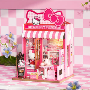 Hello Kitty Patisserie DIY Miniature House Kit Toys&Games HANDS CRAFT