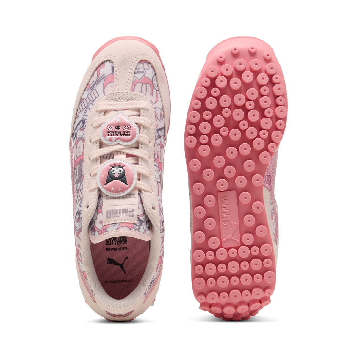 Hello (￣-￣)ゞ① Hello Kitty and Friends x PUMA Easy Rider Sneaker (Youth)