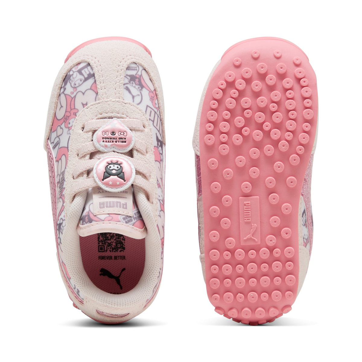 ココアタイム Hello Kitty and Friends x PUMA Easy Rider Sneaker (Toddler)
