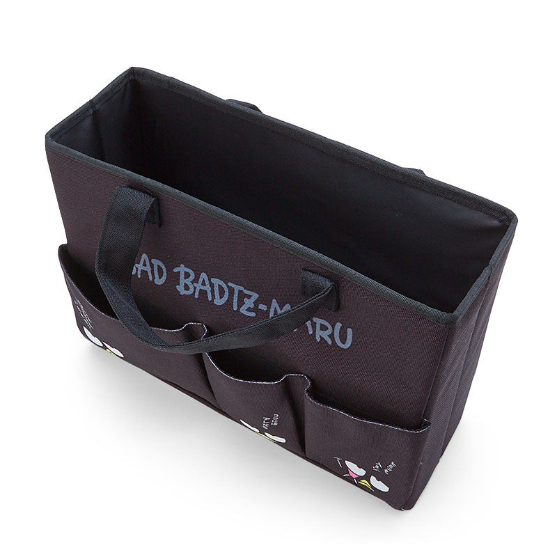Badtz-maru Canvas Storage Box (Bad Badtz-maru 30th Anniversary Series) Home Goods Japan Original   