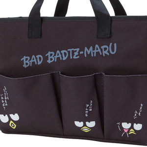 Badtz-maru Canvas Storage Box (Bad Badtz-maru 30th Anniversary Series) Home Goods Japan Original   