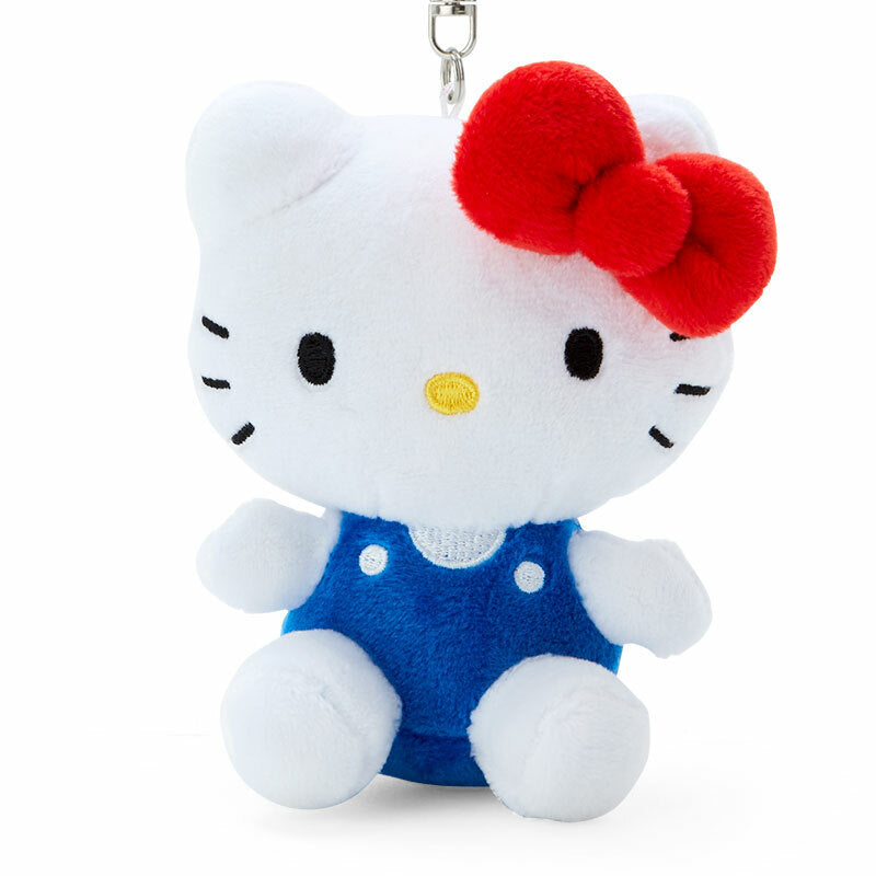 Hello Kitty Plush Mascot Keychain (Classic) Accessory Japan Original   