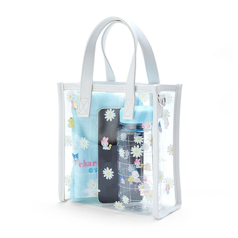 Sanrio Characters Clear Convertible Mini Tote (Daisy Series) Bags Japan Original   