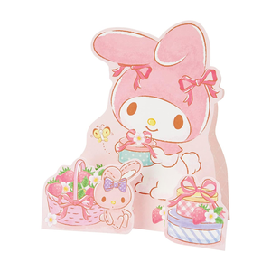 My Melody Stickers and Greeting Card (Small Gift Series) Stationery Japan Original   