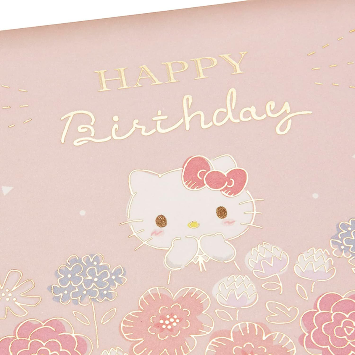 Hello Kitty Pop-Up Birthday Greeting Card Stationery Japan Original   
