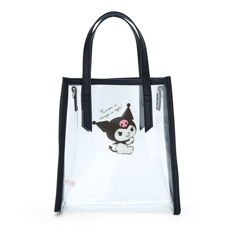 Kuromi Clear Convertible Mini Tote Bags Japan Original   