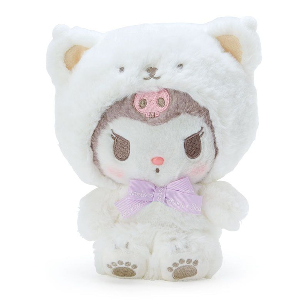 Kuromi 8&quot; Plush (Fluffy Polar Bear Series) Plush Japan Original   