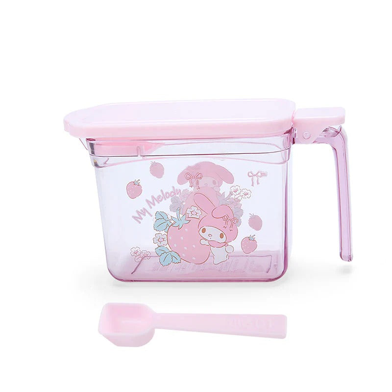 My Melody Storage Container with Scoop Home Goods Japan Original   