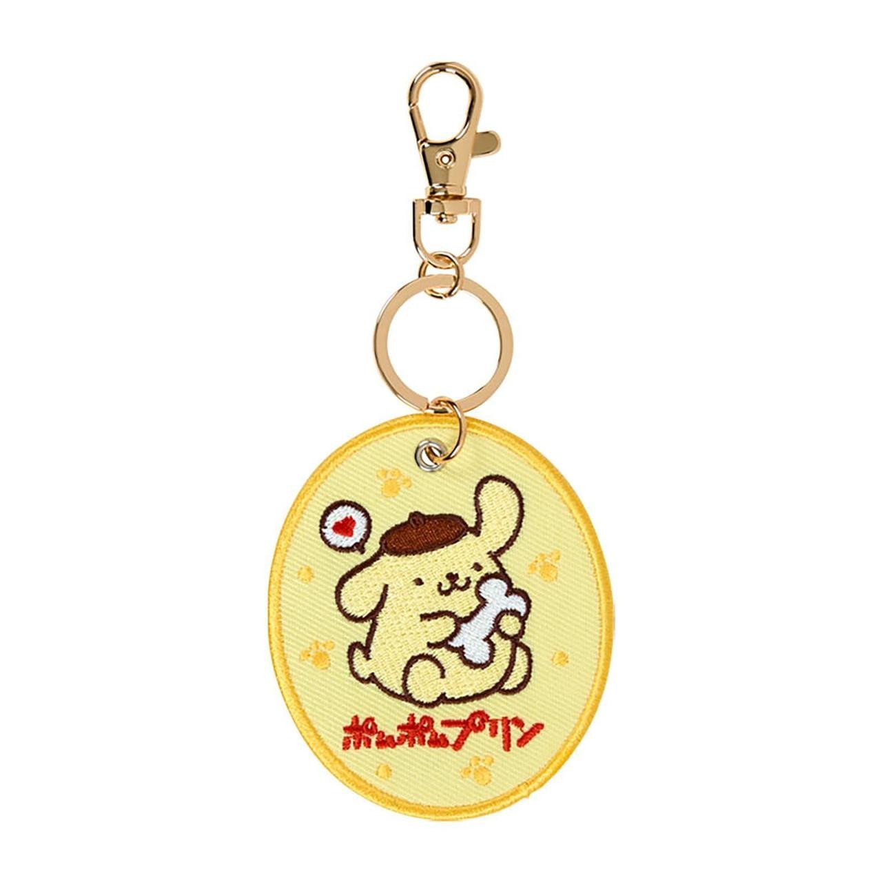 Pompompurin Mascot Badge Keychain (Sanrio Character Award Series) Accessory Japan Original