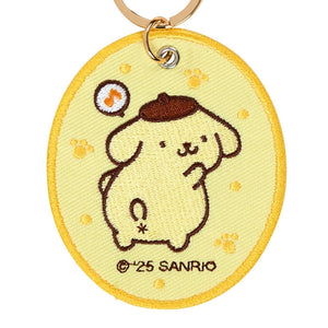 Pompompurin Mascot Badge Keychain (Sanrio Character Award Series) Accessory Japan Original