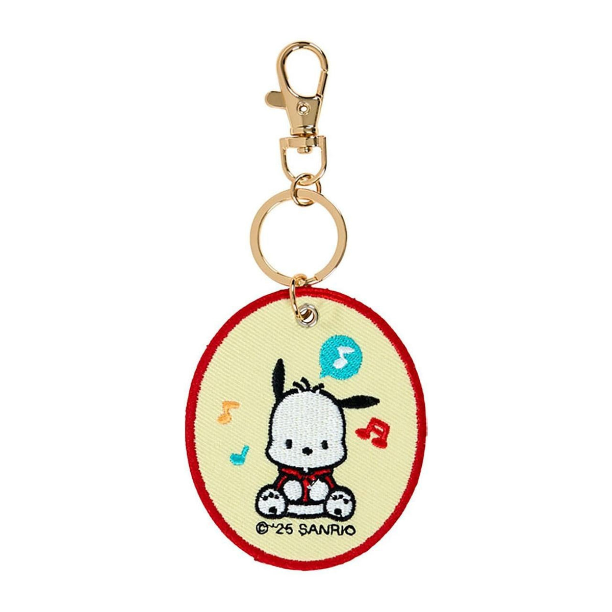 Pochacco Mascot Badge Keychain (Sanrio Character Award Series) Accessory Japan Original