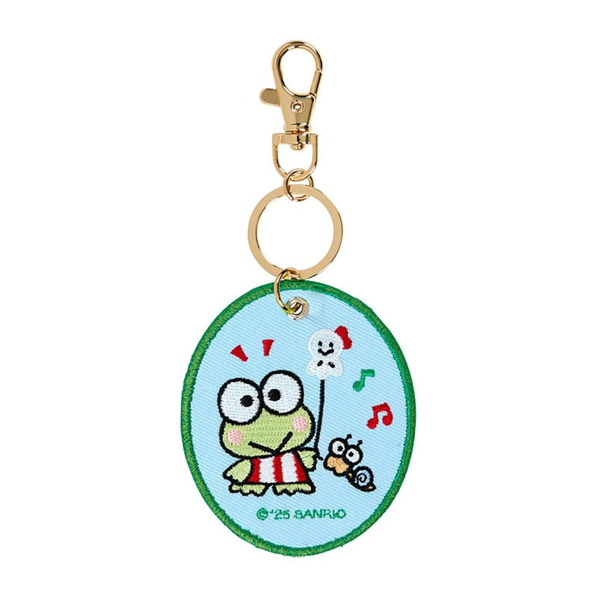 Keroppi Mascot Badge Keychain (Sanrio Character Award Series) Accessory Japan Original