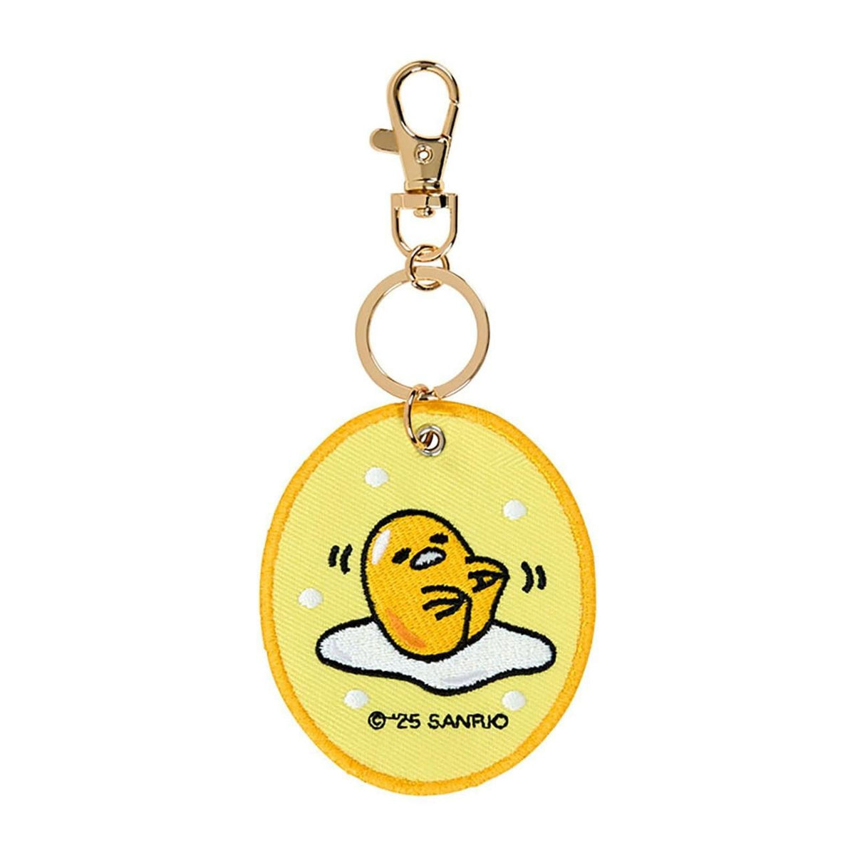 Gudetama Mascot Badge Keychain (Sanrio Character Award Series) Accessory Japan Original